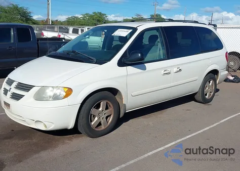 2006 Dodge Grand Caravan Sxt из США, поврежденный, VIN 2D4GP44L16R816416